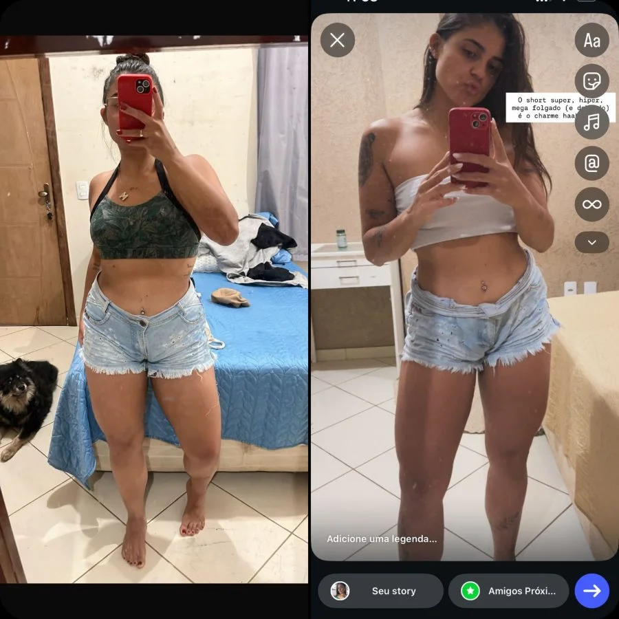 Larissa, cliente Donna Black