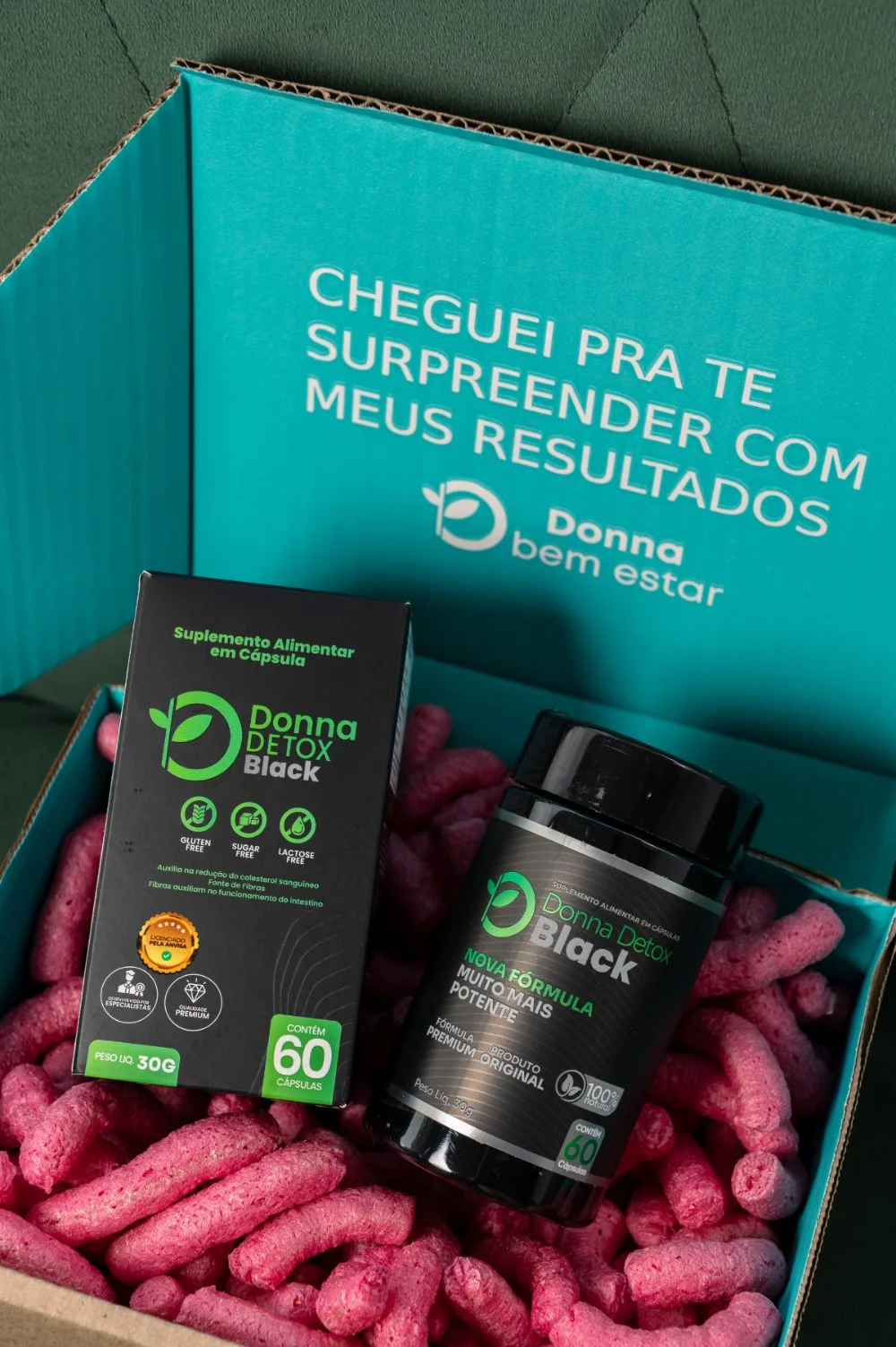 Caixa do Donna Black: chegou pra te surpreender com resultados
